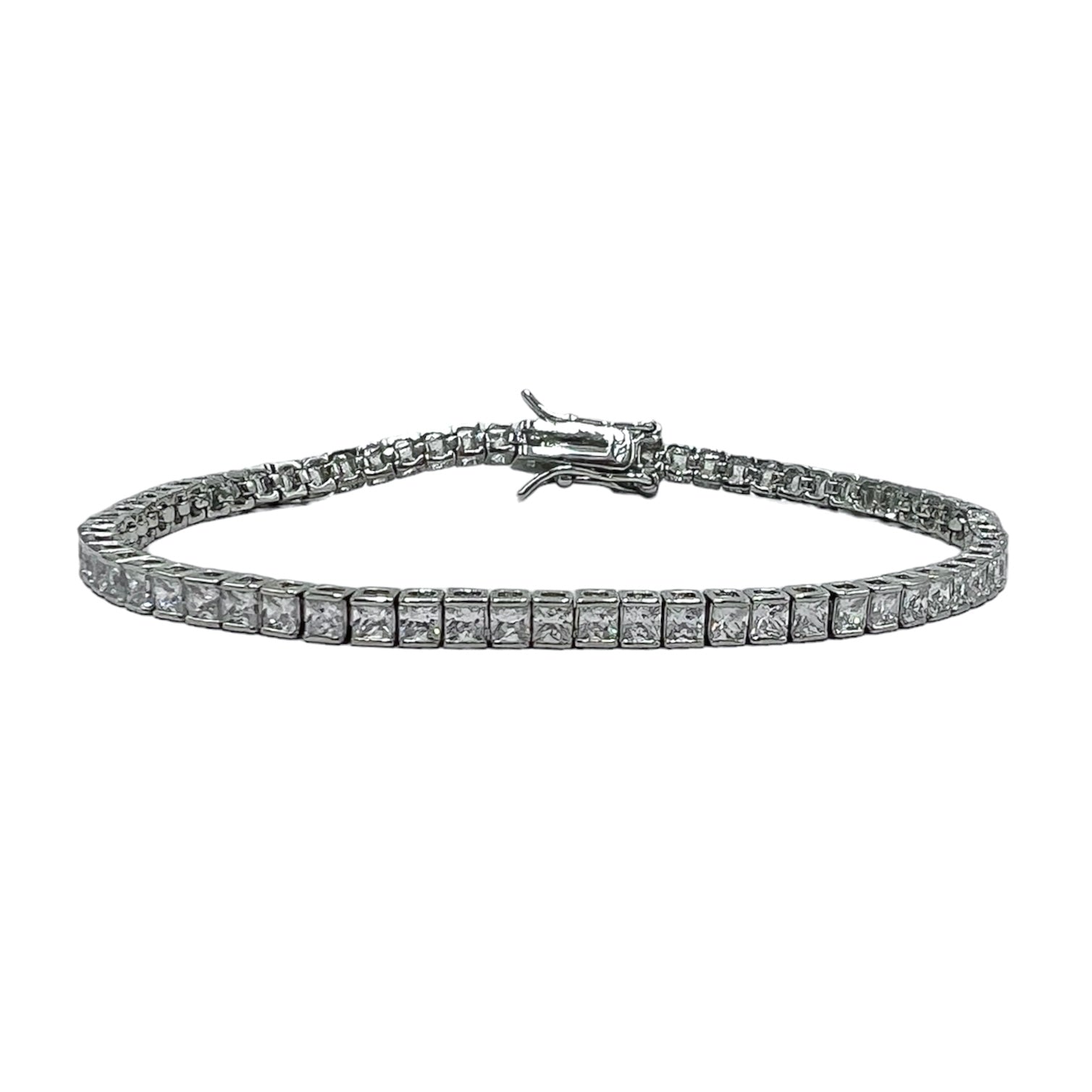 Brățară Tennis Casette 3mm Argint