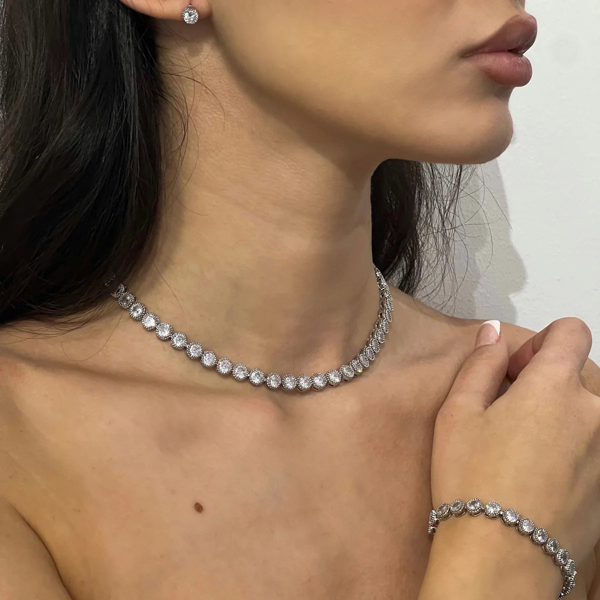 Colier Dream Silver+Cercei Cadou