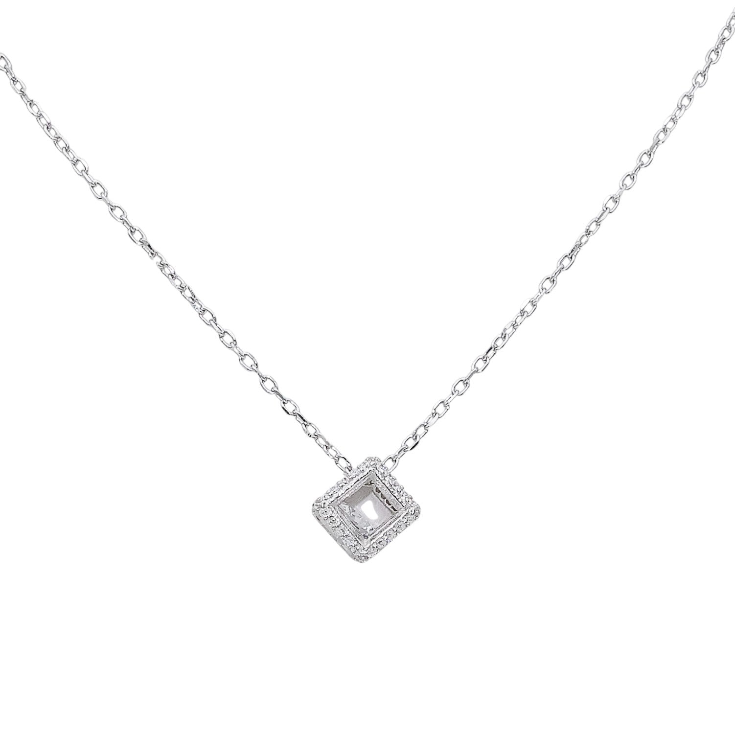 Colier Cubic din Argint