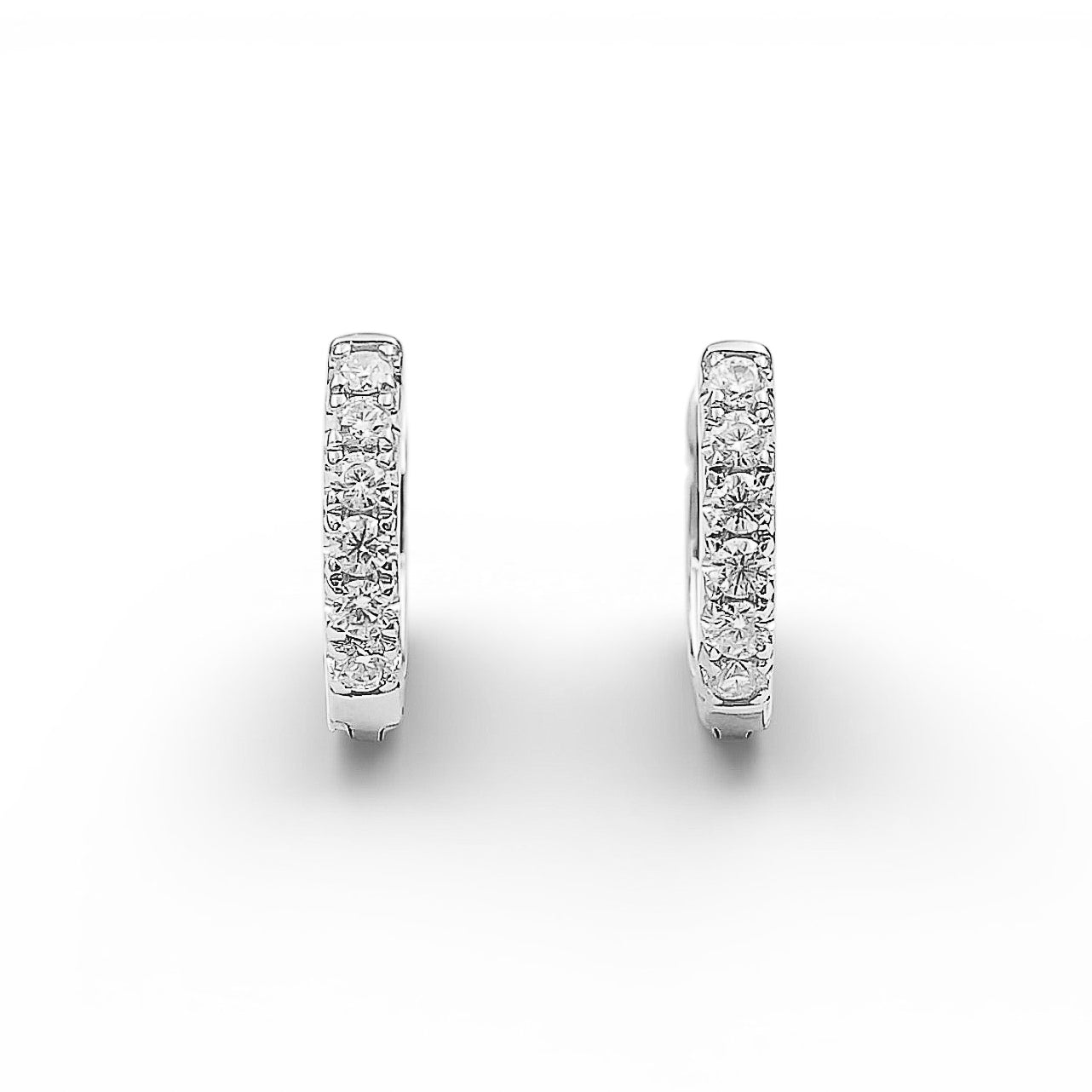Cercei Moissanite Argint