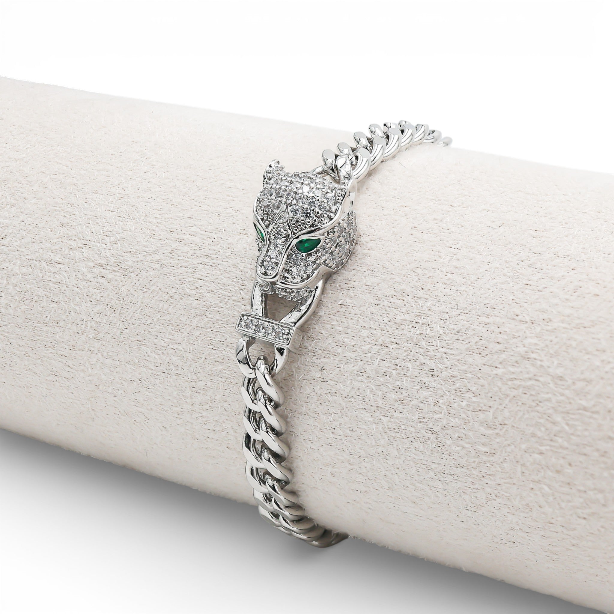 Brățară Panthere Placată cu Aur