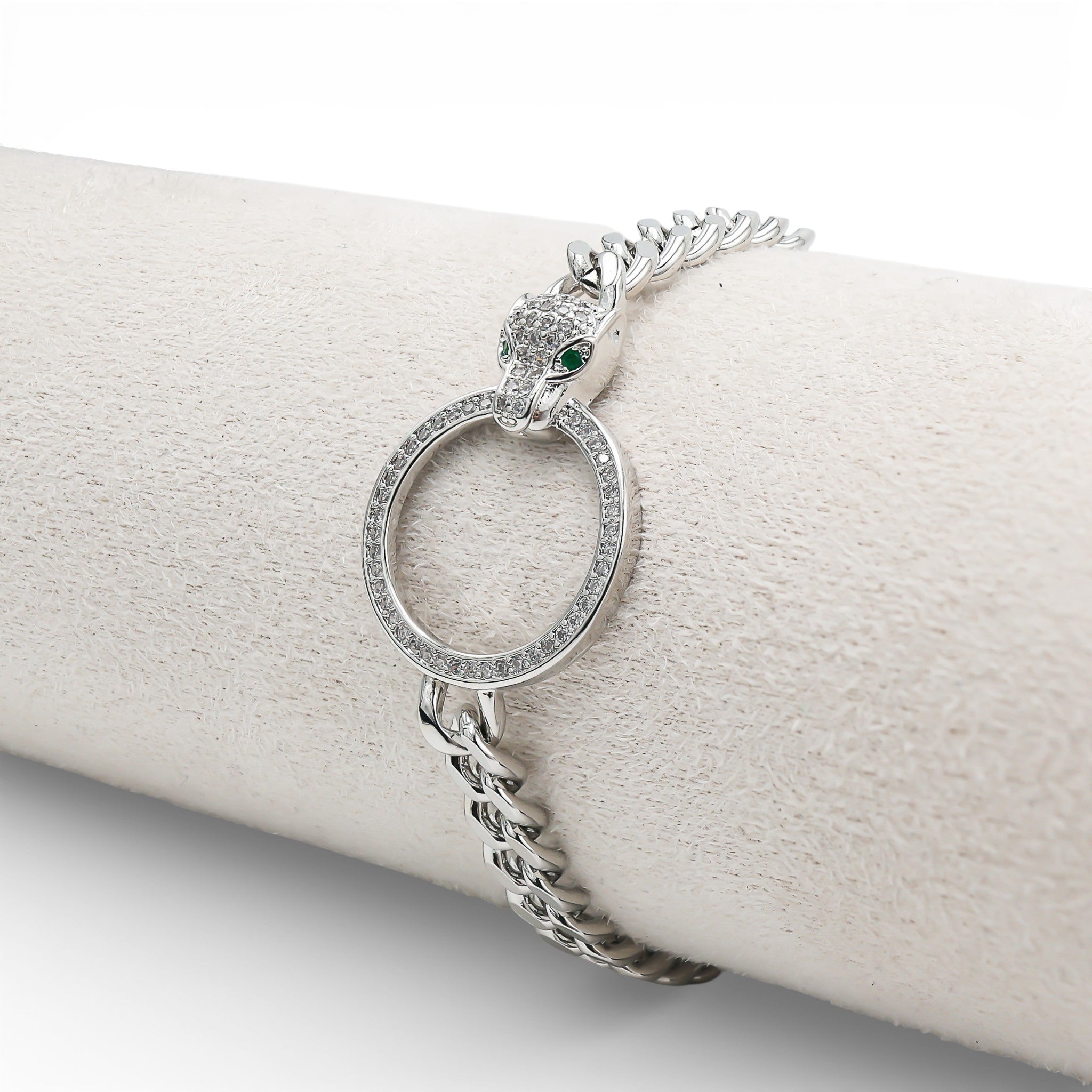 Brățară The Snake Placată cu Aur