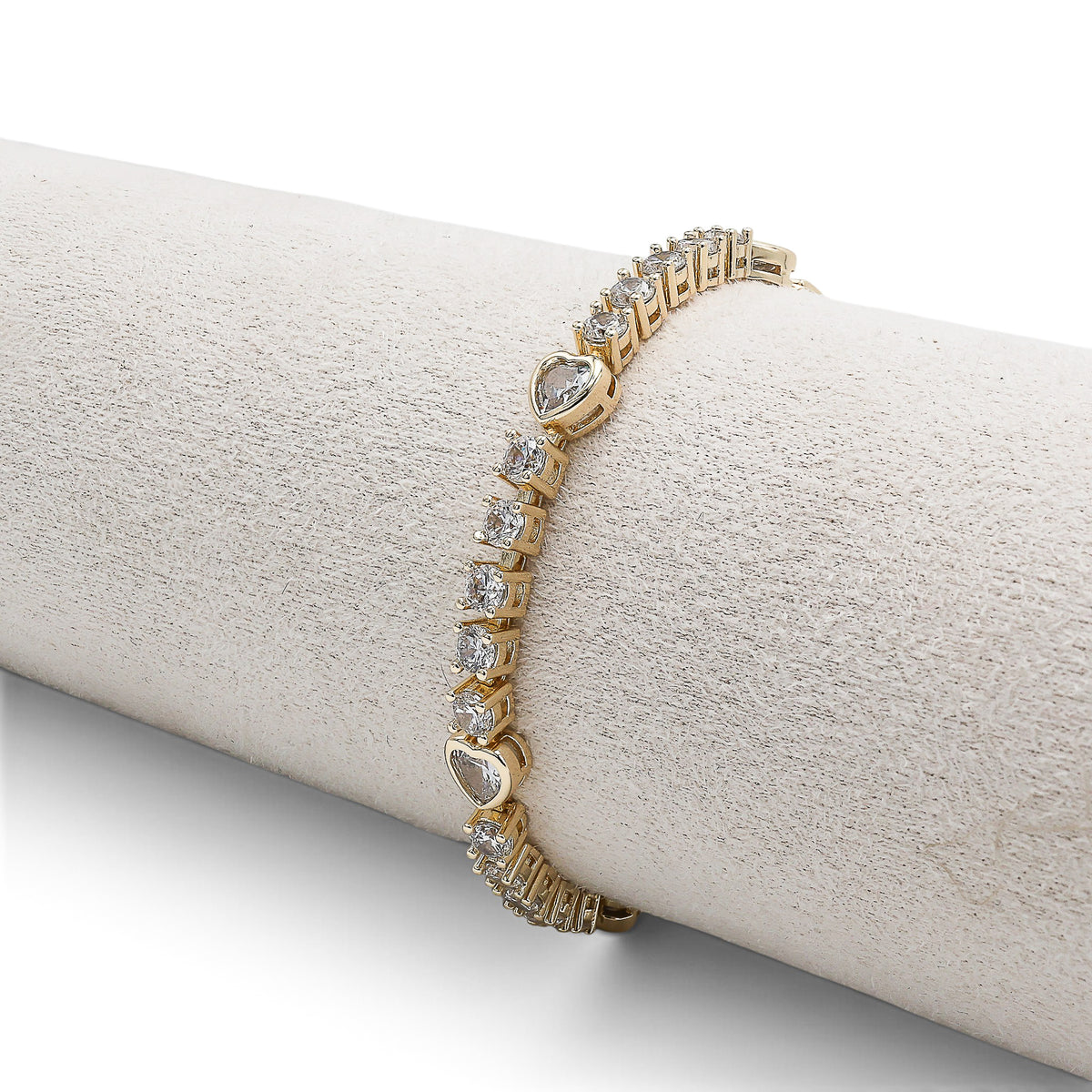 Bratara Tennis&Love Gold Placată cu Aur
