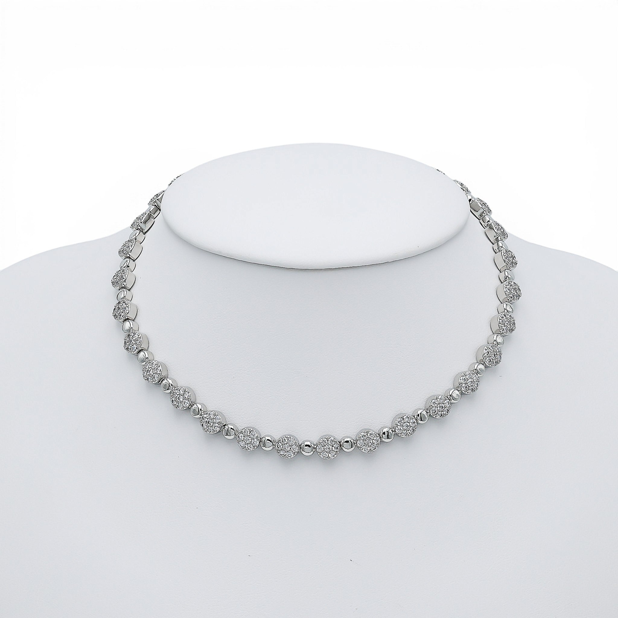 Colier Tennis Pills Maroc Placat cu Aur