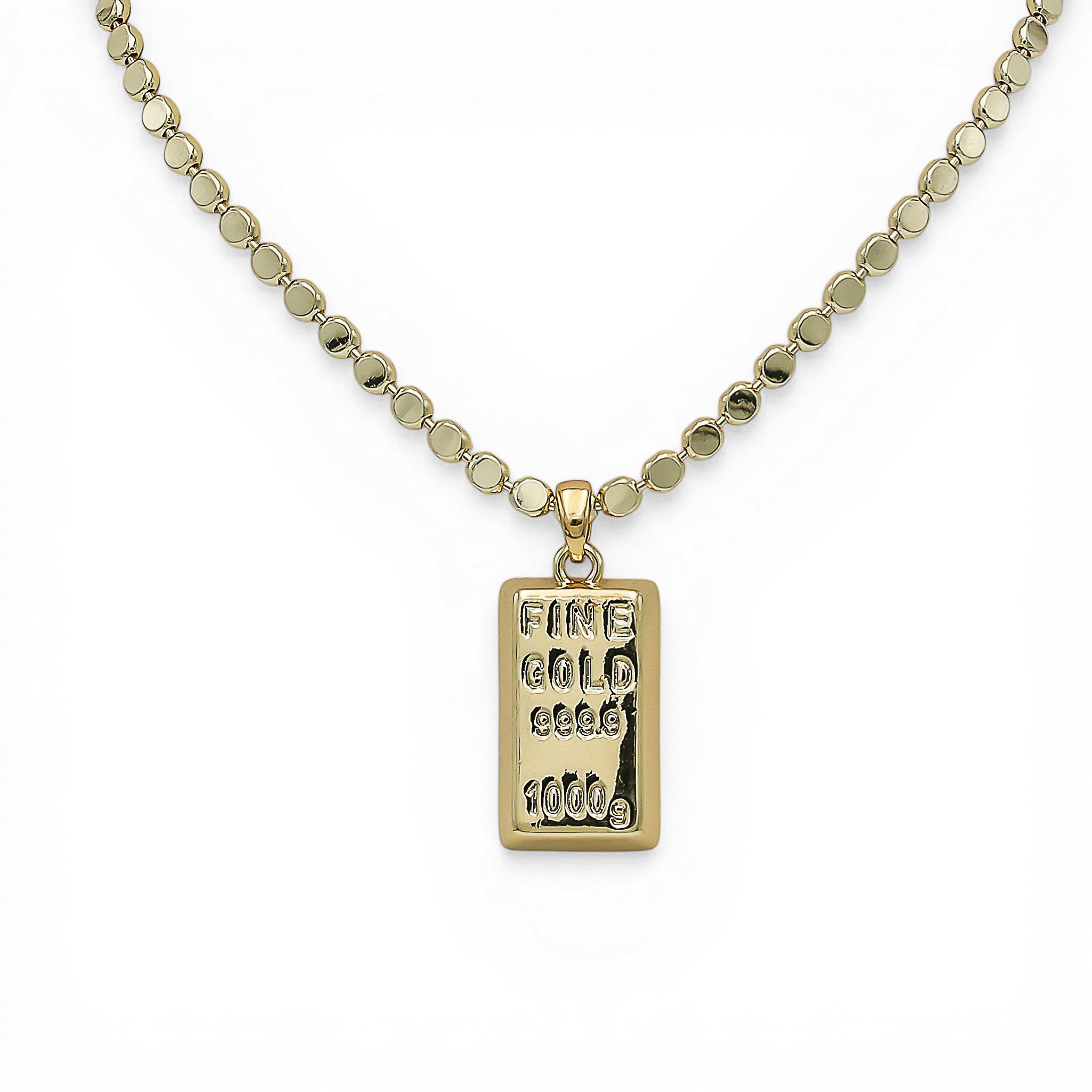 Colier Fine Gold Placat cu Aur