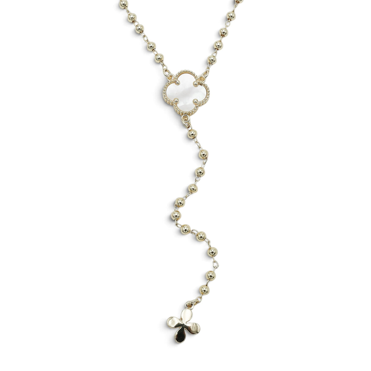 Colier Rosary Placat Cu Aur