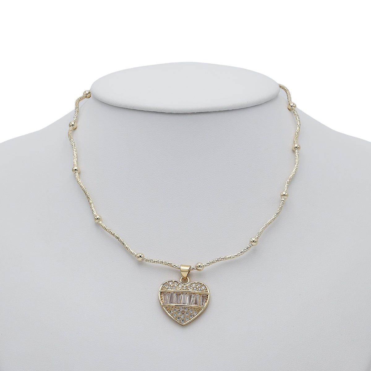 Colier Hert Gold Snake Placat Cu Aur Galben