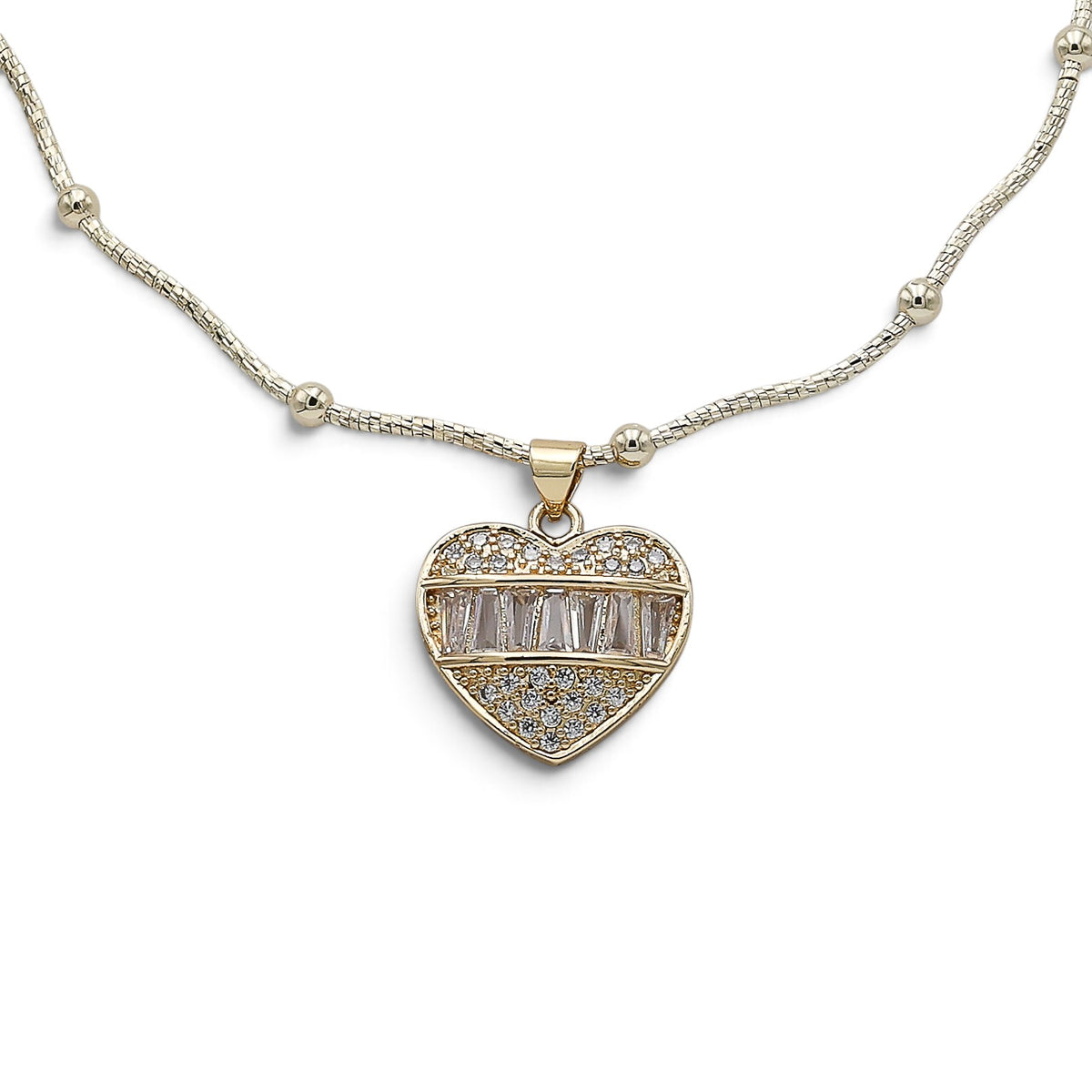 Colier Hert Gold Snake Placat Cu Aur Galben