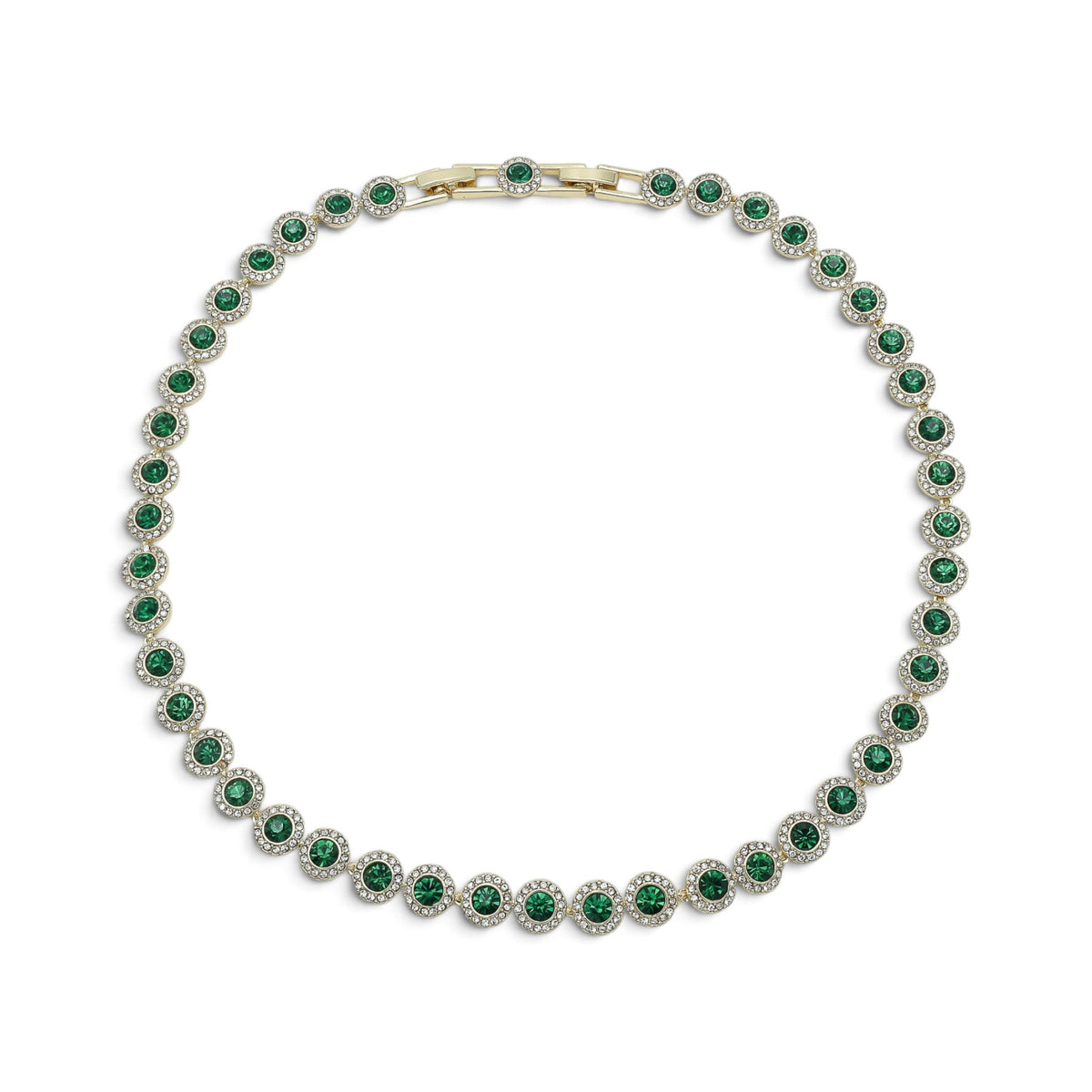 Colier Angel Gold Green+Cercei cadou