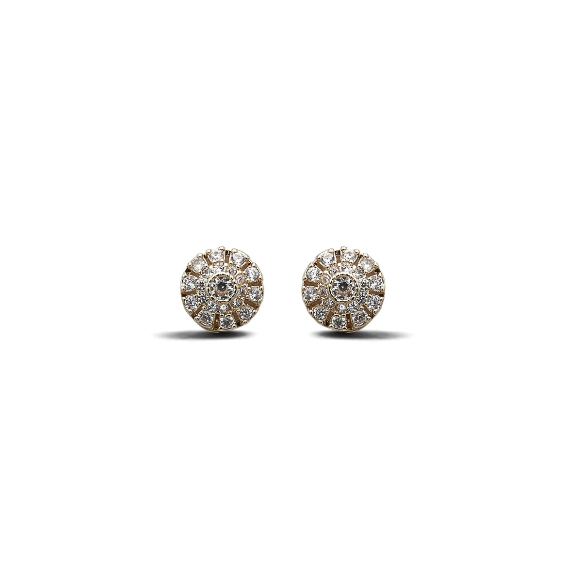 Colier Gold Ice Stones+Cercei cadou
