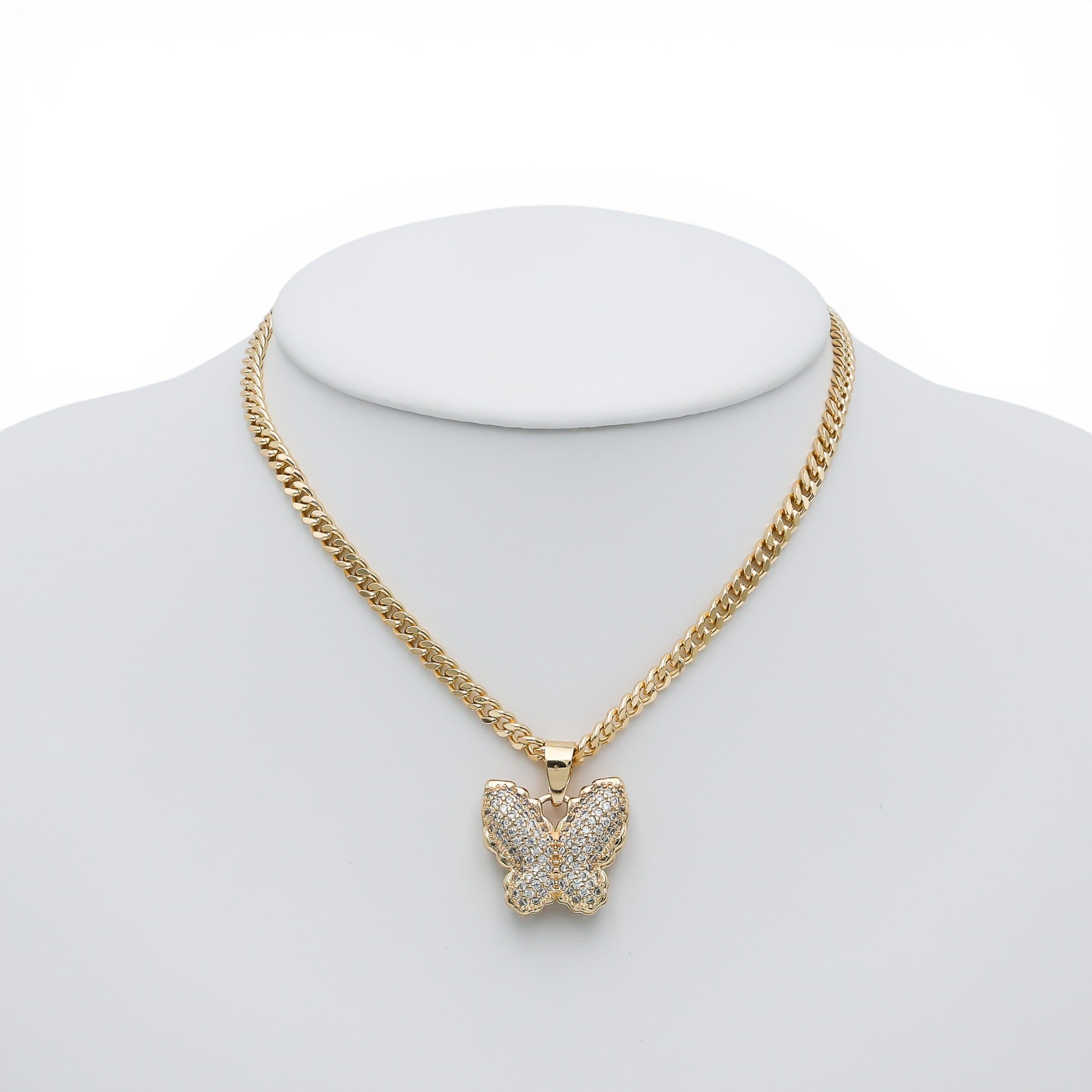 Pandantiv Butterfly Spark Gold