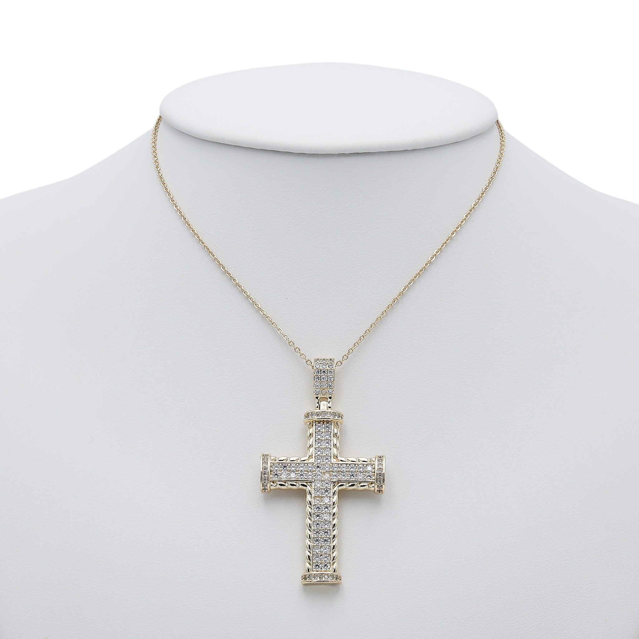 Pandantiv Imperial Cross Gold