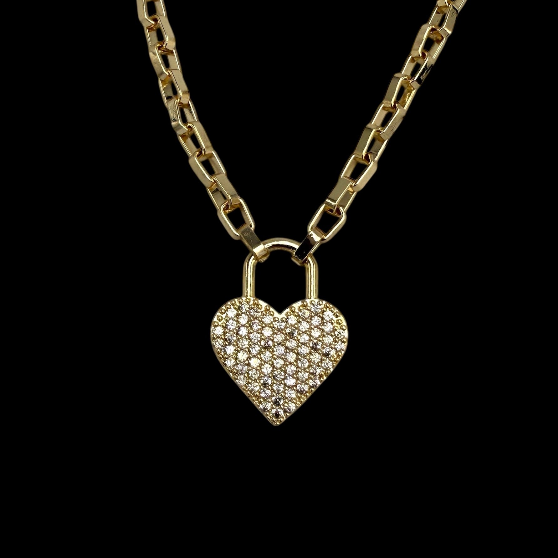 Colier SecretLove Placat cu Aur