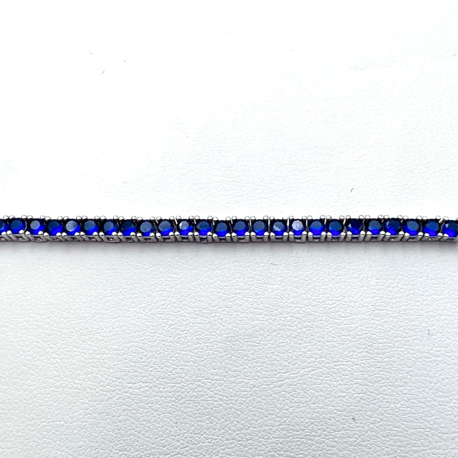Brățară Tennis Blue Argint