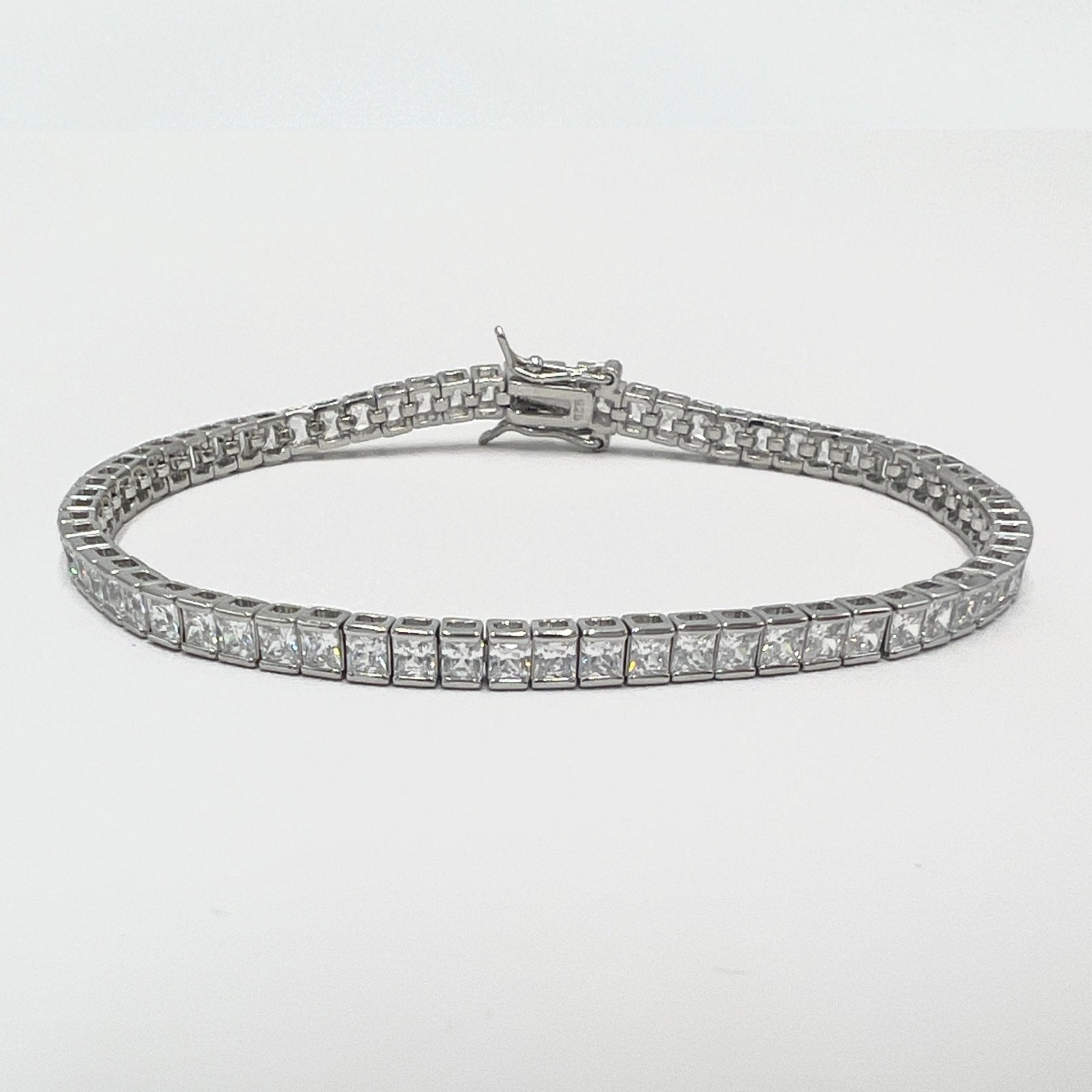 Brățară Tennis Casette 4mm Argint