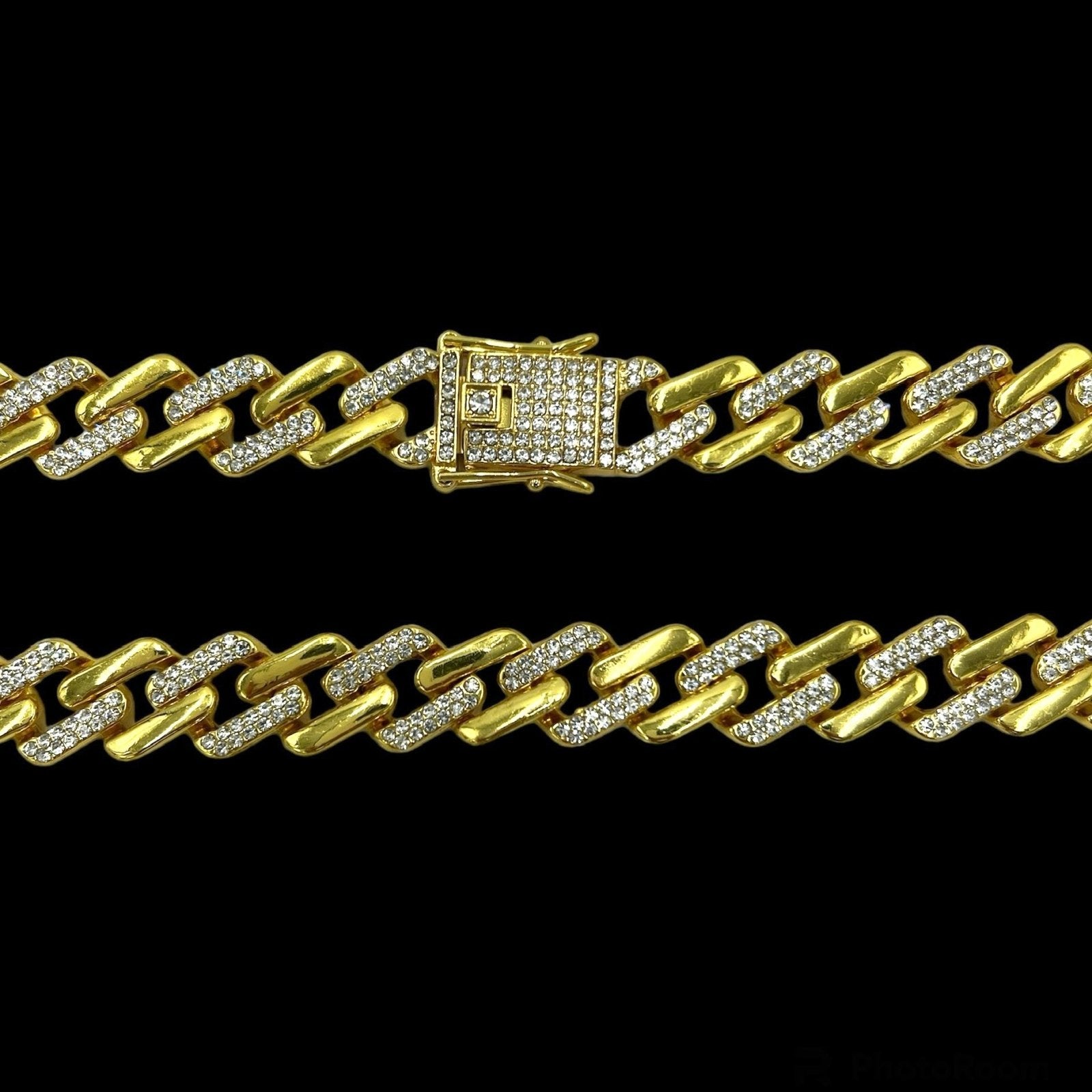 Colier Cuban Bronx Gold