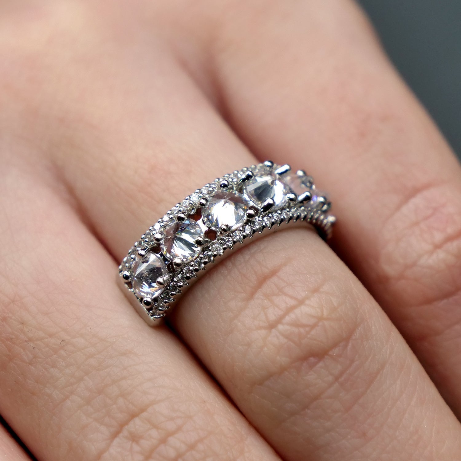 Inel Reglabil Classy Silver