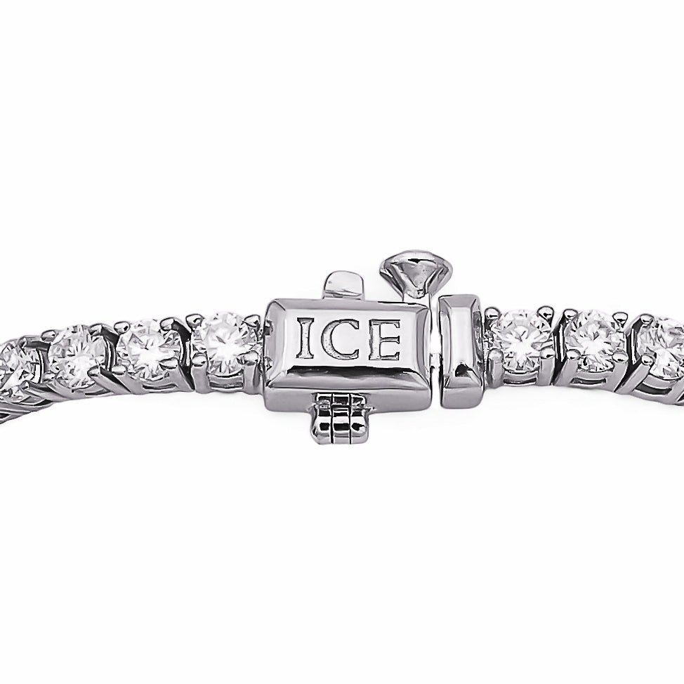 Brățara Tennis 2.5mm Moissanite Argint