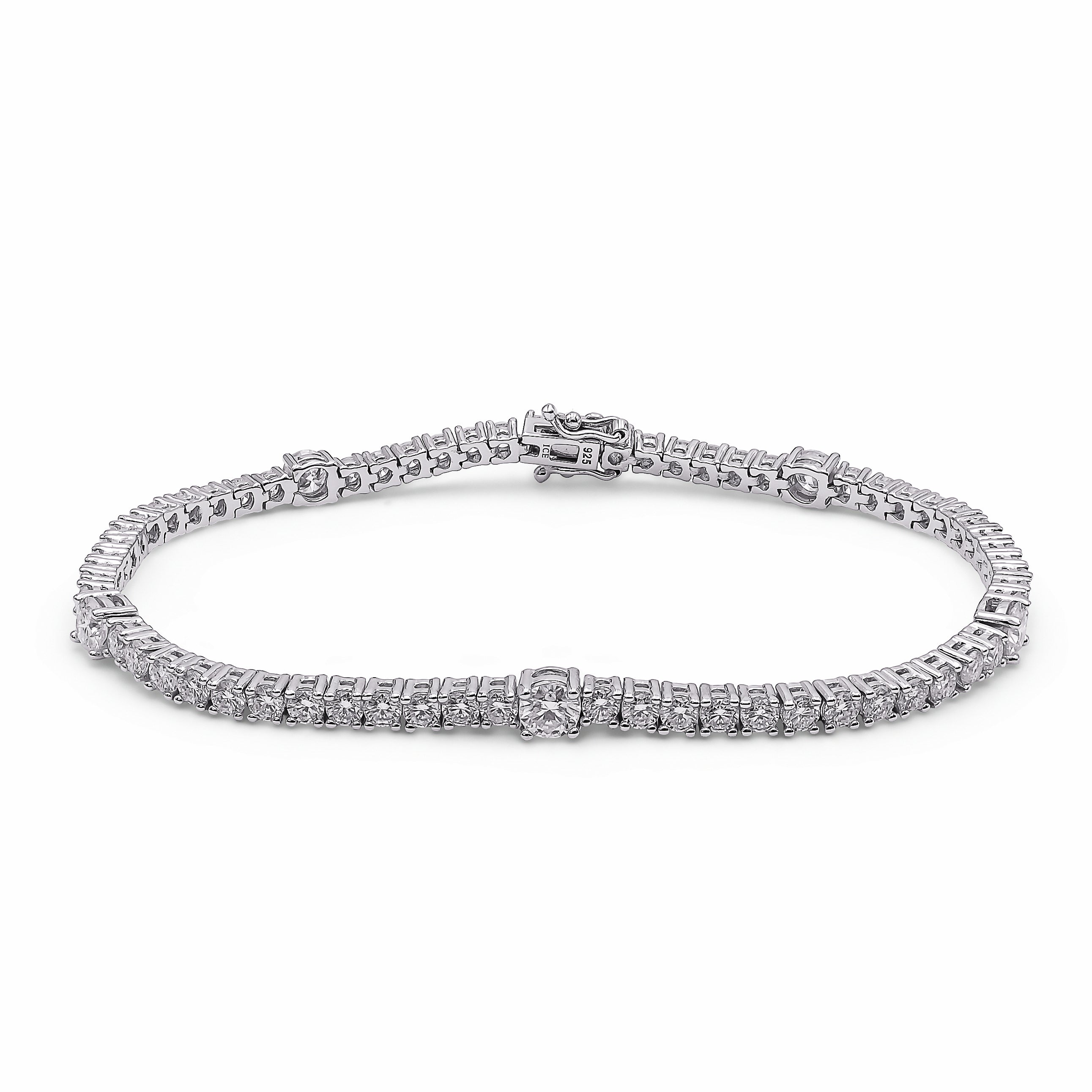 Brățara Tennis Moissanite Stone Argint