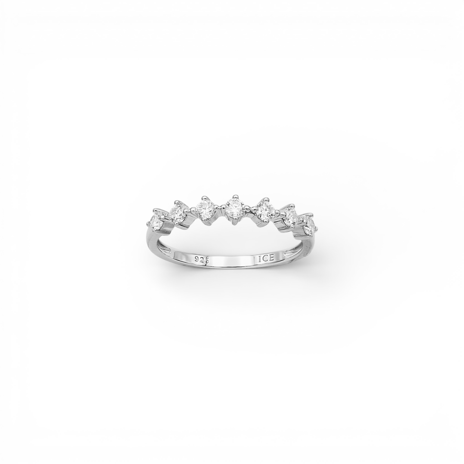 Inel Moissanite Argint