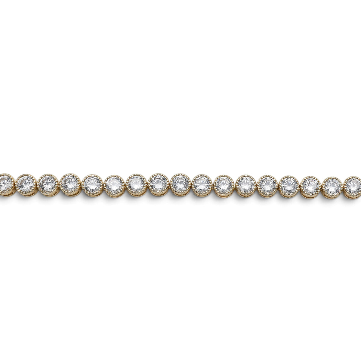 Bratara Monaco Tennis Circle Gold