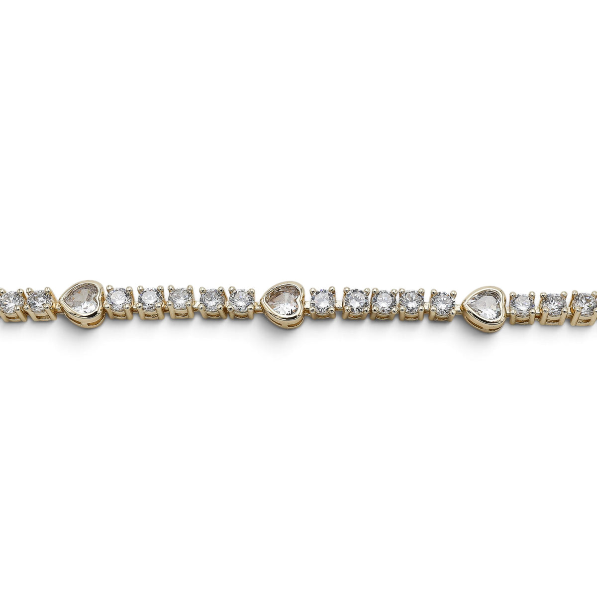 Bratara Tennis&Love Gold Placată cu Aur