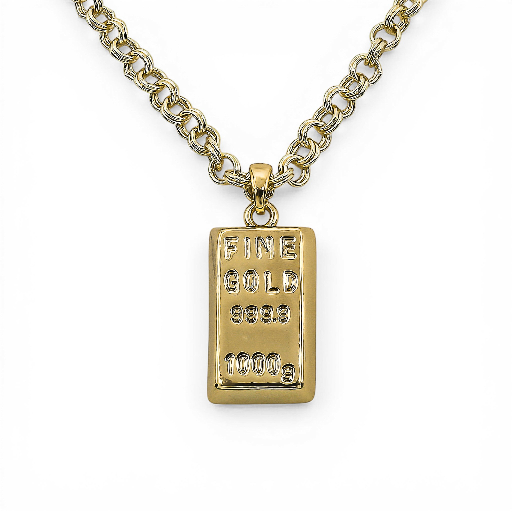 Colier Fine Gold 2 Placat cu Aur