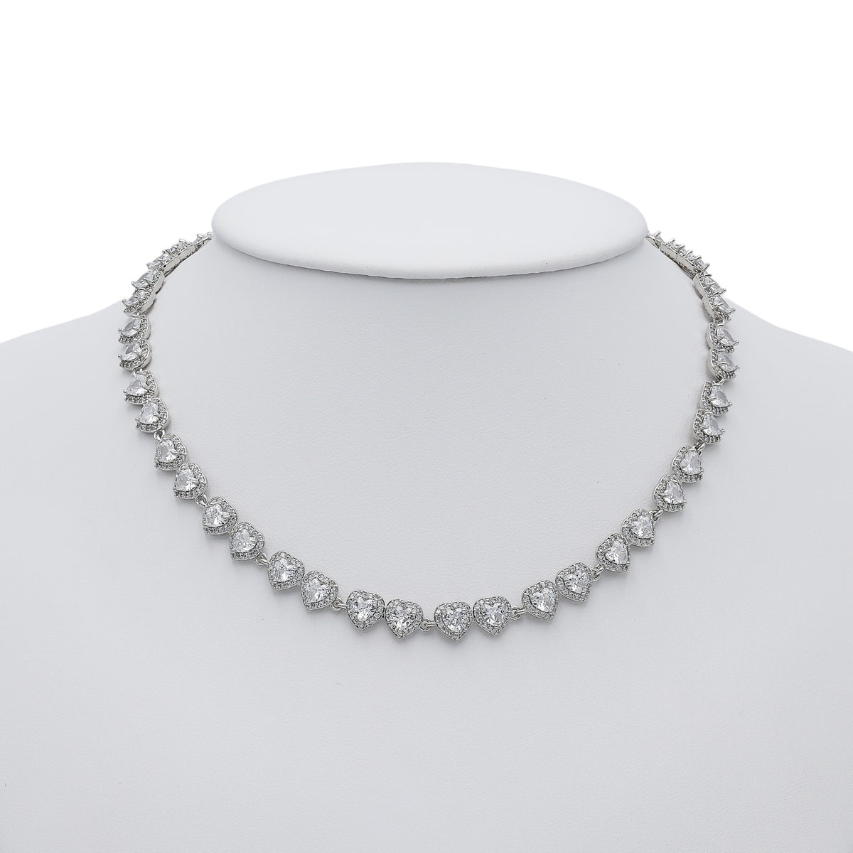 Colier Angel Love Silver Placat Cu Aur Alb