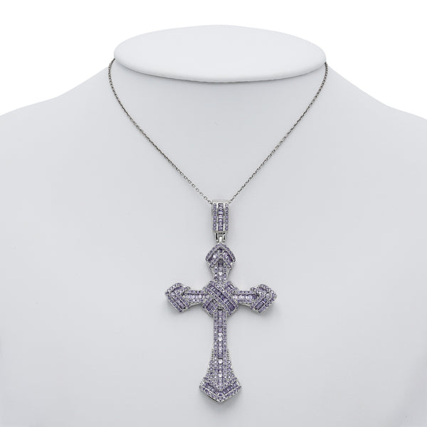 Pandantiv Violet Majesty Cross