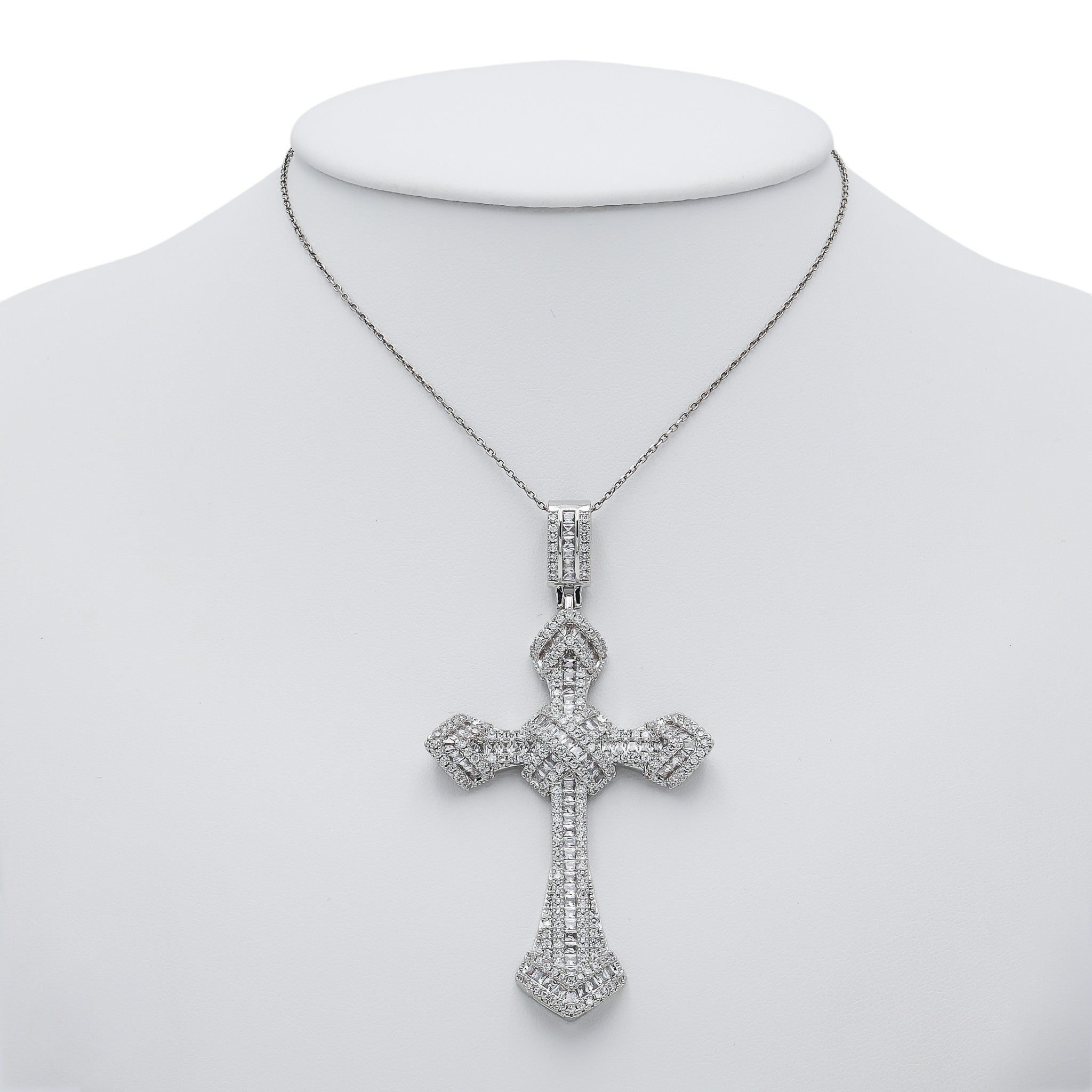 Pandantiv Cruce Imperial Silver