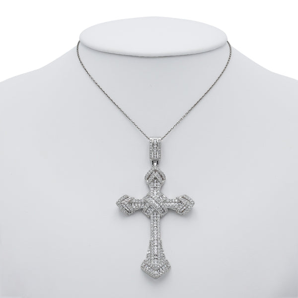 Pandantiv Cruce Imperial Silver