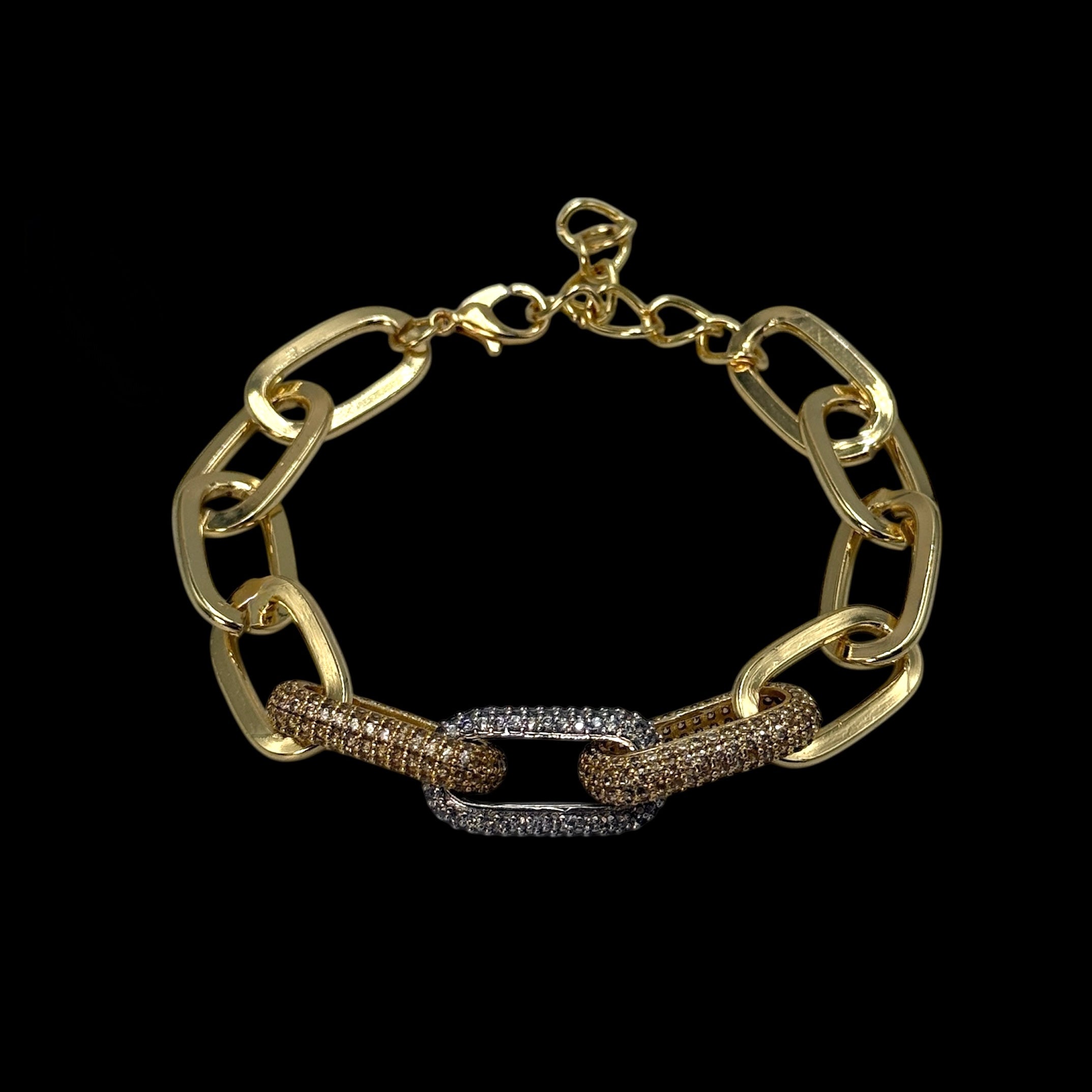 Brățară Stephany Plus Placată cu Aur