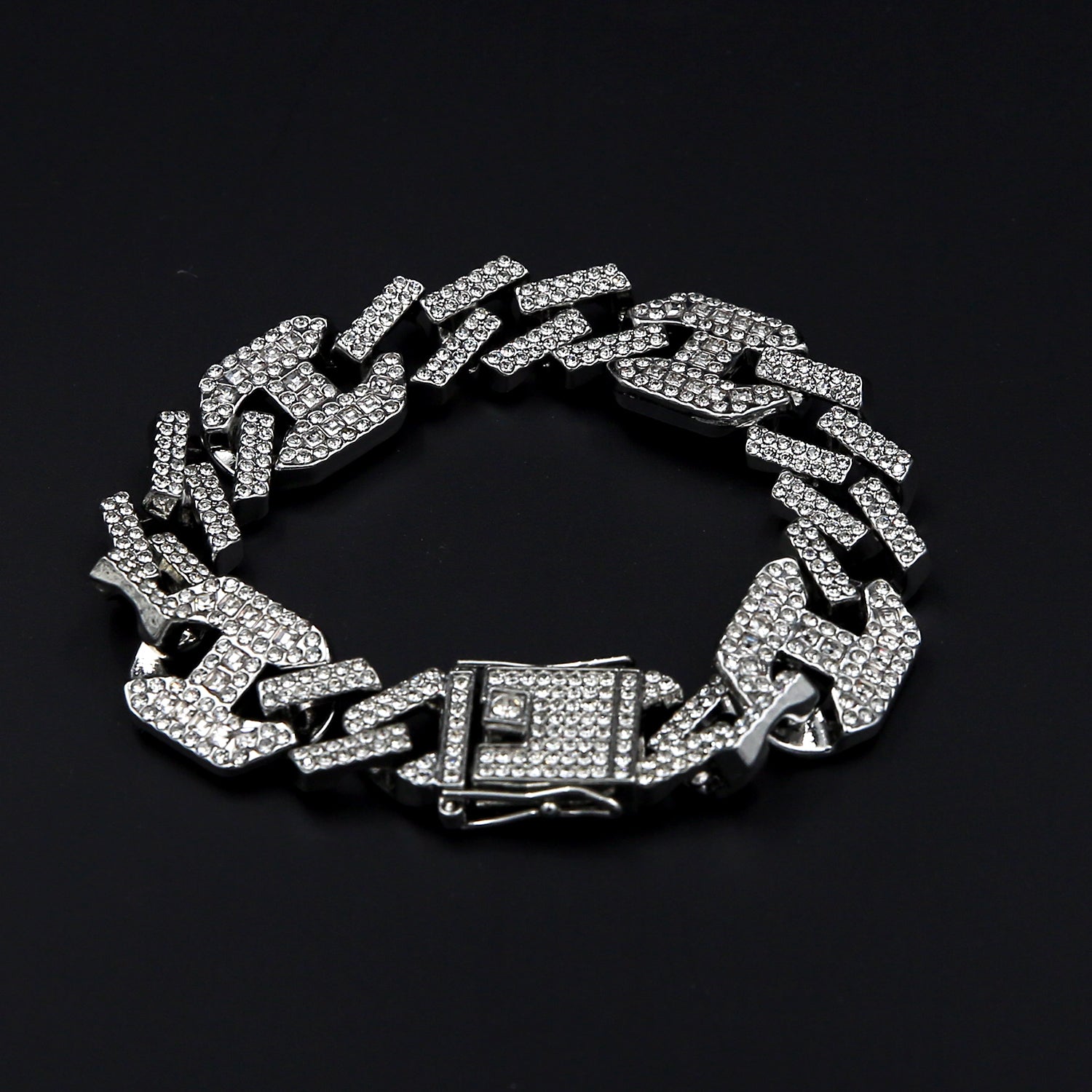 Brățară Cuban Medellin Silver
