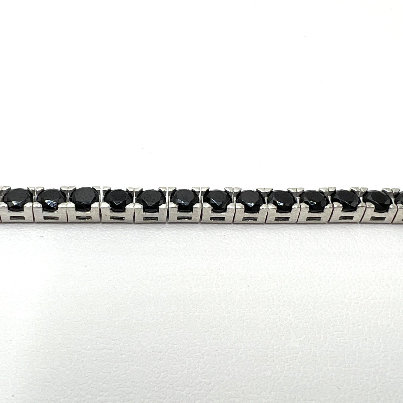 Brățară Tennis Black 5.5mm Argint